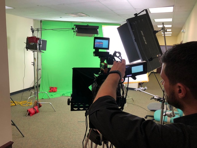 Green screen video production services by Merlin Productions LLC 