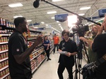 Video Production in a superstore done by Merlin Productions LLC