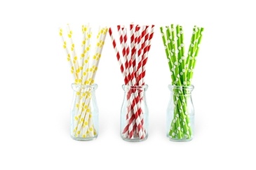 Eco-Friendly and Biodegradable Paper Drinking Straws