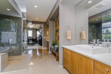 Corporate Bathroom - Real Estate Photography Edmonton by Square Feet Photography and Floor Plans