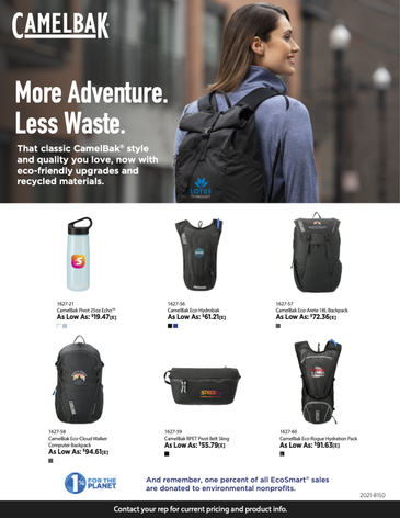 MORE ADVENTURE. LESS WASTE.