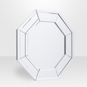 Buy Royal Octagon Design Mirror at In Style Furniture Gallery - Furniture Store in Mississauga ON
