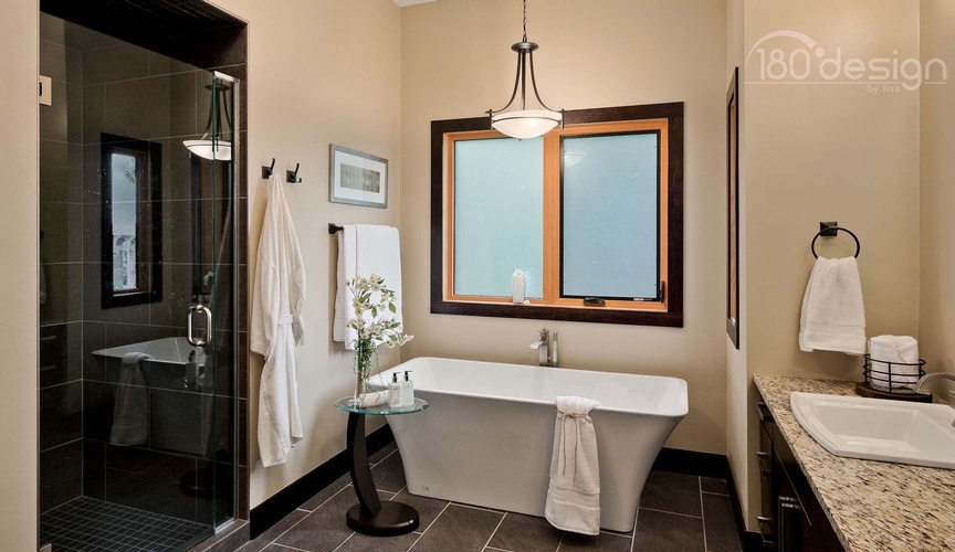 Modern Bathroom Interior Design Winnipeg by 180 Design