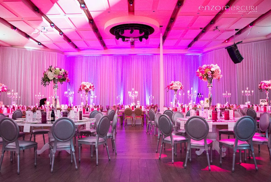 Wedding Reception Decorations Richmond Hill by Enzo Mercuri Designs Inc.