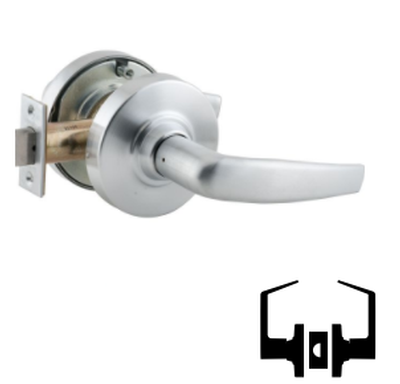 ND10-ATH-626 Schlage Athens Lever Passage Function