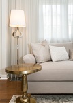 Standalone Lamp near Couch - Interior Design Services by BEAULIEU DESIGN - Interior Design Firm Ottawa