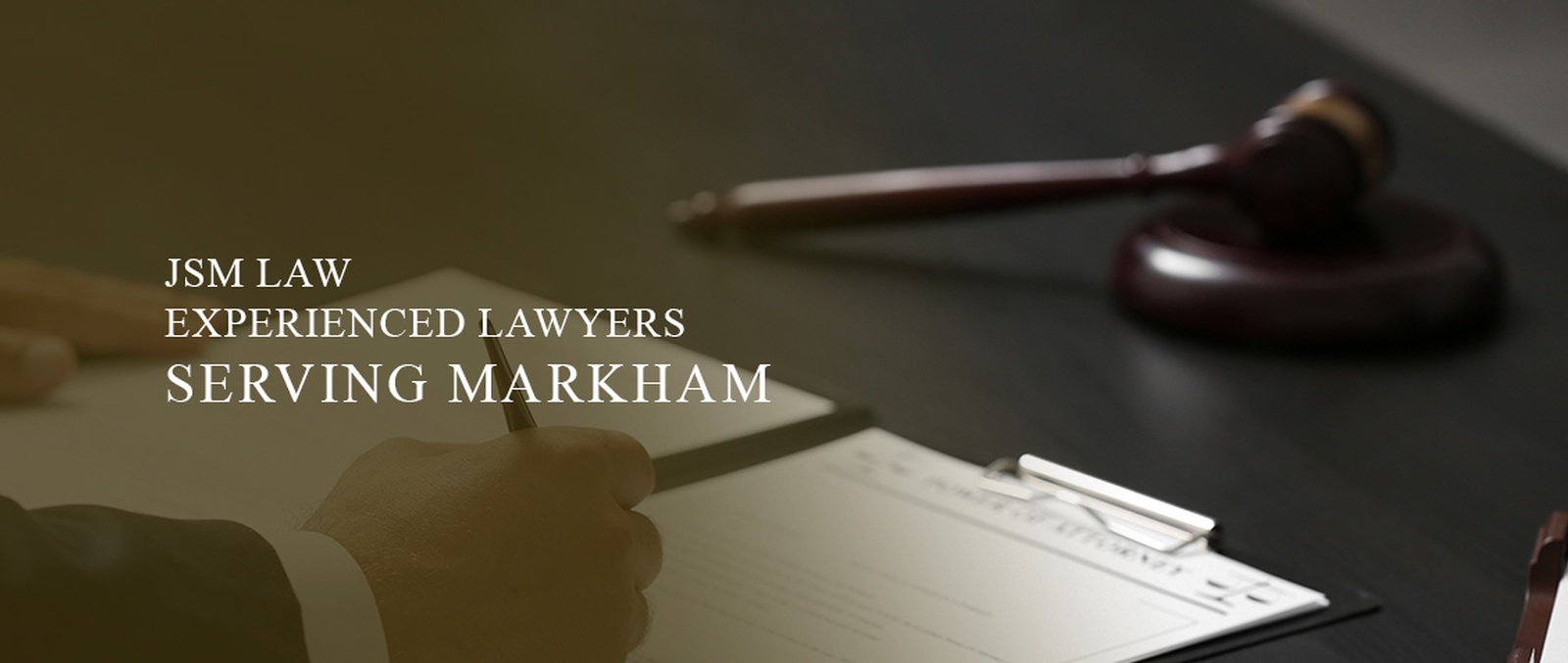 CORPORATE, CRIMINAL AND PERSONAL INJURY LAWYERS MARKHAM ON