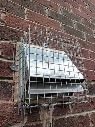 Vents Protection from Birds by Mesh - Bird Removal Brampton by Wildlife Damage Protection Services