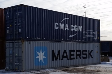 Used 40 FT HC Shipping Container by Containers 4U