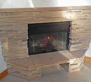 Custom Fireplace Installation