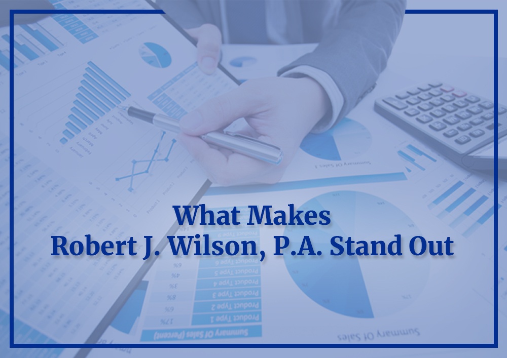 Blog by Robert J. Wilson, P.A. - certified public accountant