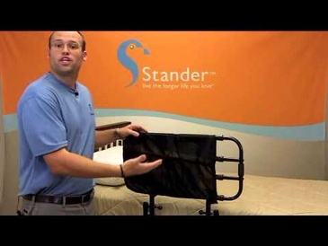 EZ Adjust Bed Rail - Sales Points - Strander Training style=