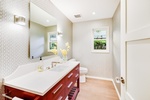 Lit Bathroom - Residential Construction Austin by PB Construction