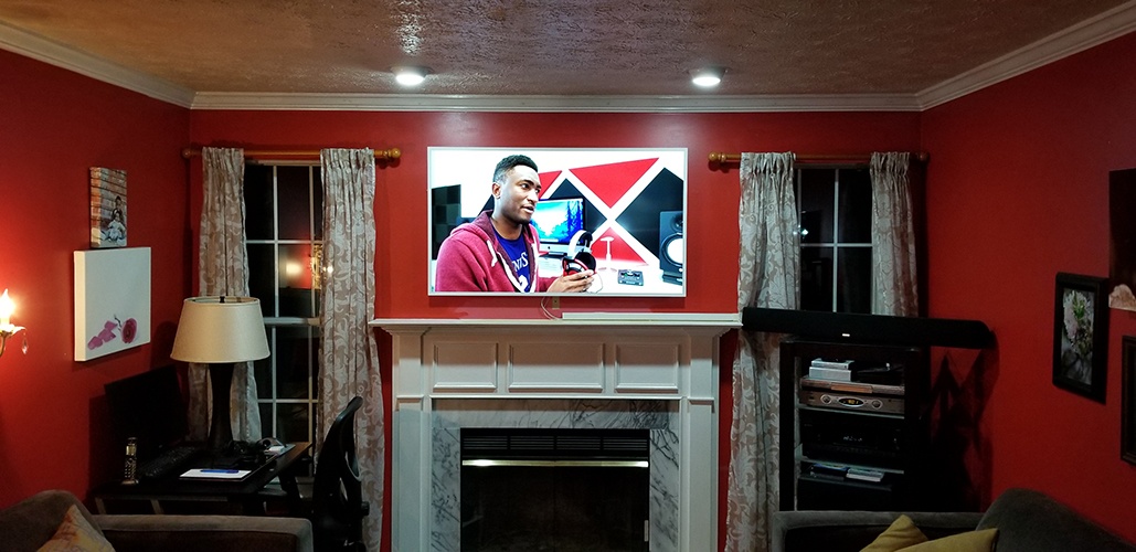 Flat Screen TV Wall Mount Frederick by Nerical LLC - CEDIA Certified Technician