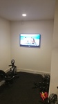 Workout Area Flat Screen TV Wall Mount Frederick MD by Nerical LLC