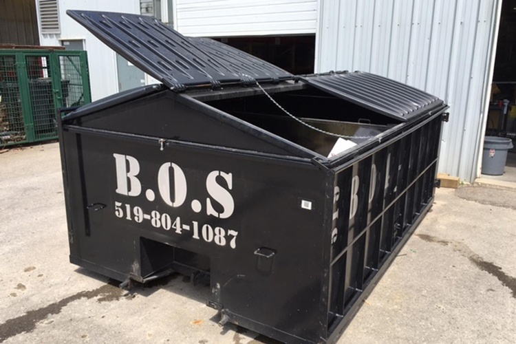Commercial Waste Management by BOS Services Inc. - Commercial Garbage Bin Rental Kitchener