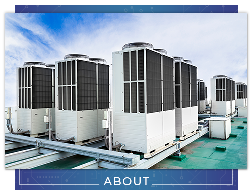 HVAC Units on the Terrace - Industrial HVAC Brampton - Thermokline Mechanical