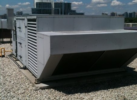 Terrace HVAC Unit - Commercial Air Conditioning Installation GTA by Thermokline Mechanical