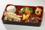 A Combo Meal with Veggies, Rice, Meat and Fruits - Traditional Japanese Food Vaughan by Taiga Japan House 