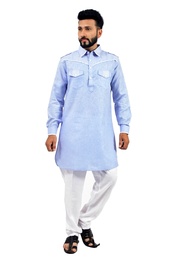 Skyblue  Pathani Suit  RK4140