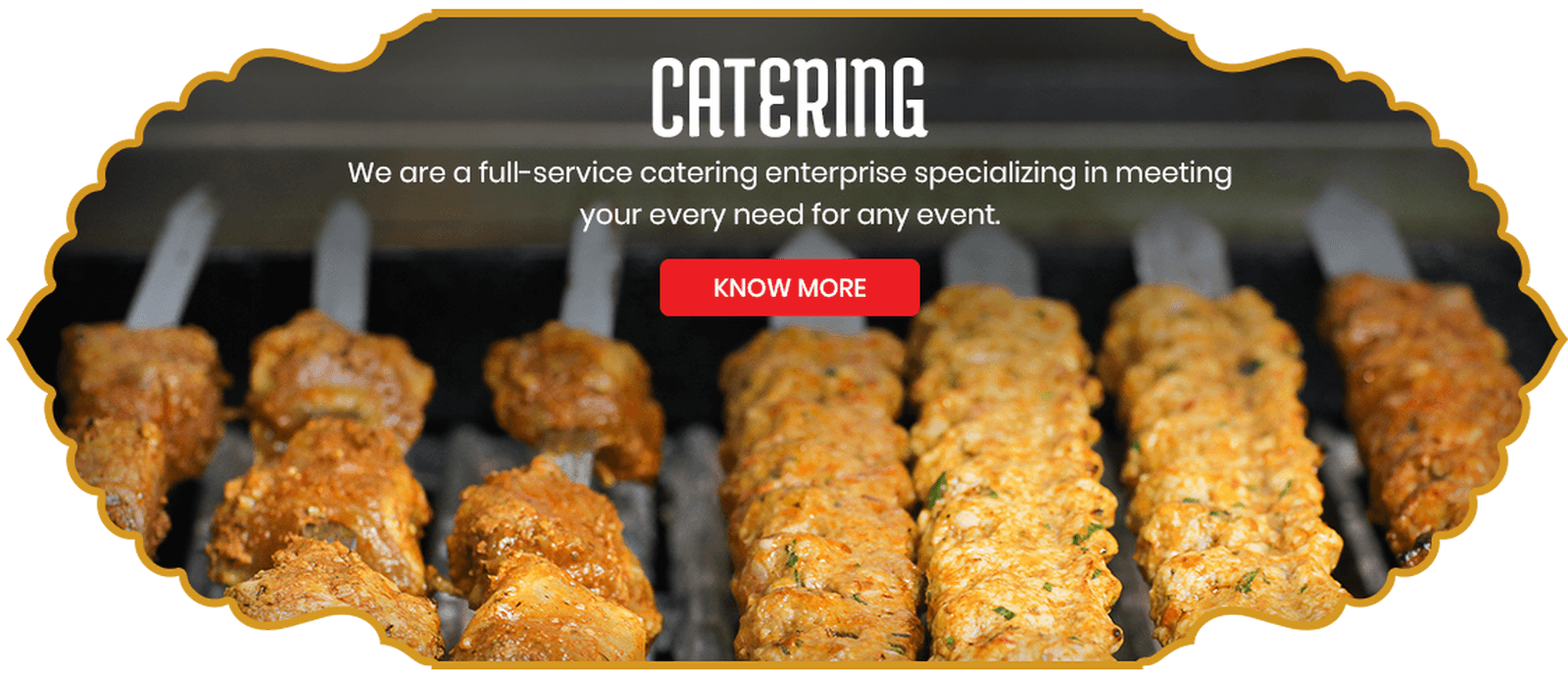 We are a Full-Service Catering Enterprise Specializing in Meeting Your Every Need for any Event