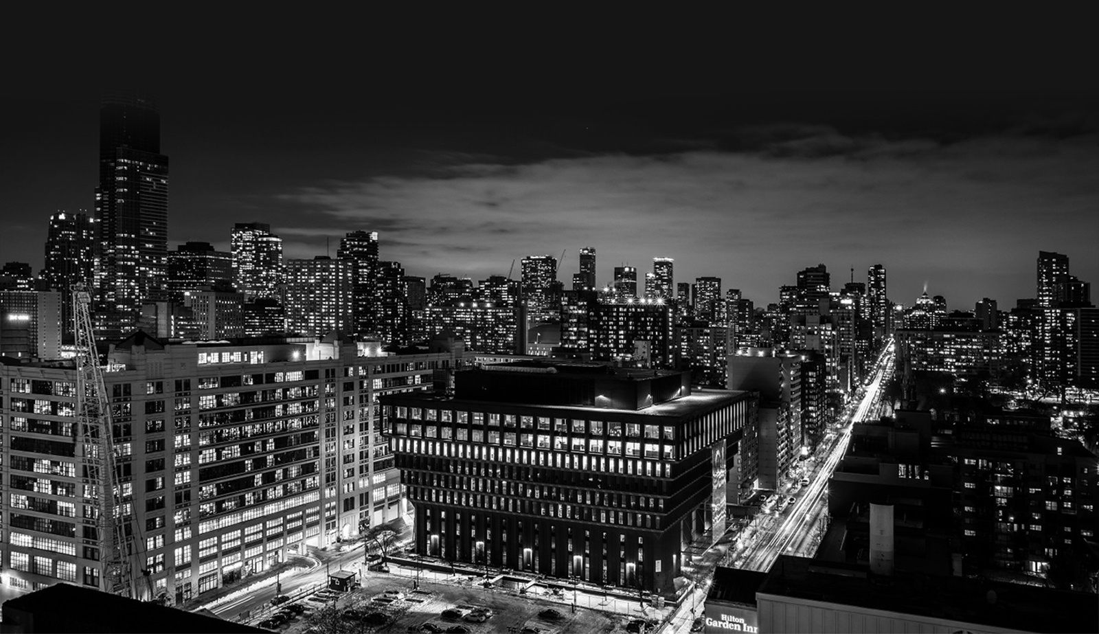 Monochrome Skyscraper - Editorial Photography Toronto by Matt Tibbo