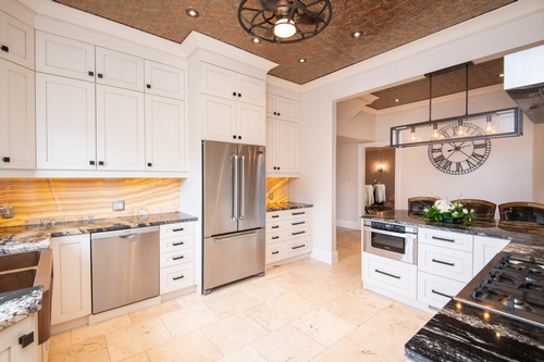 Modular Kitchen with Cabinets Captured by Real Estate Photographer Uxbridge - Matt Tibbo