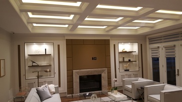 Best Coffered Ceiling by Advanced Design Kitchens - Media Room Remodelling