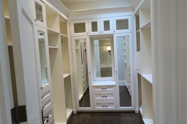 White Closet - Custom Cabinetry Designs by Advanced Design Kitchens
