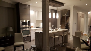 Open Concept Kitchen - Kitchen Remodelling Services East York by Advanced Design Kitchens