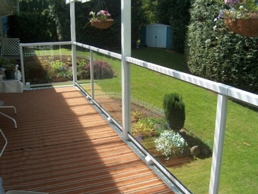 Glass Railing - General Home Repair Services Vancouver by Best Handy Hubby Renovation and Painting Services
