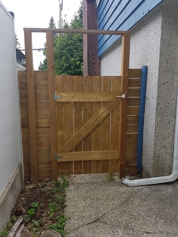 Gate creation by Best Handy Hubby Renovation and Painting Services