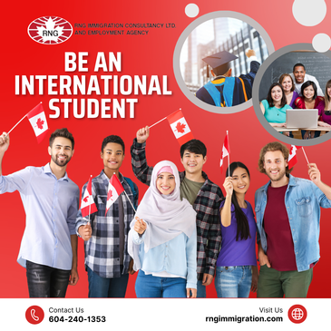 Be an international student