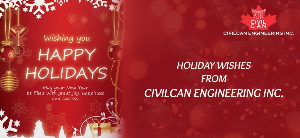 Season’s Greetings from Civilcan Engineering Inc. in Toronto