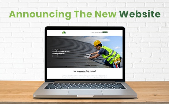 Announcing The New Website - WM Services Inc. WM Roofing