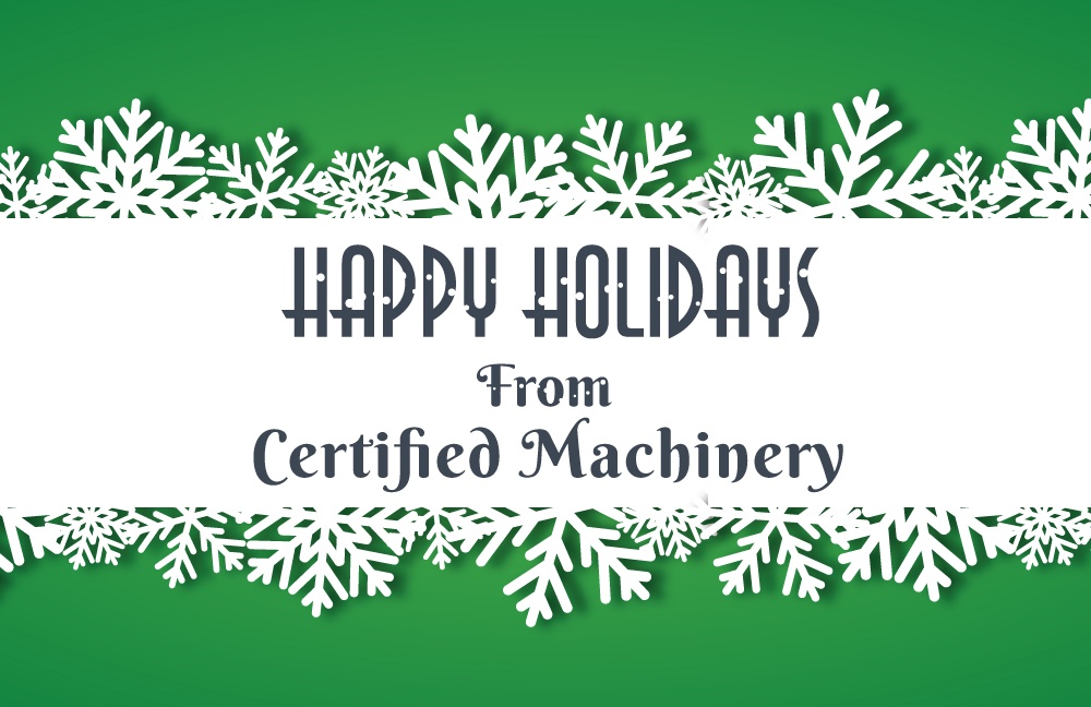 Blog by Certified Machinery Inc.