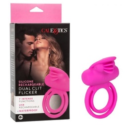 Dual Rechargeable Clit Flicker, Pink at Online Sex Store, The Love Boutique