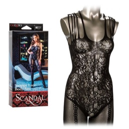 Shop Online for 304622 Black Scandal Strappy Lace Body Suit at Adult Toy Store - The Love Boutique