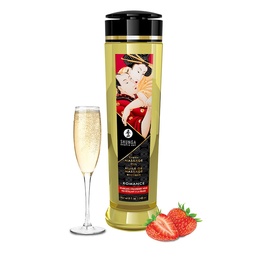 Shop For Erotic Massage Oil, Romance Strawberry & Champagne, Shunga at Online Adult Sex Toy Store, The Love Boutique
