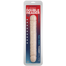 Shop For 12in Jr Veined Double Header at Online Adult Sex Toy Store, The Love Boutique