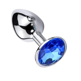 Jeweled Butt Plug, Stainless Steel Heart at Online Sex Store, The Love Boutique
