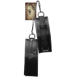 Shop Online for Edge Leather Cuffs, Arm at Adult Toy Store - The Love Boutique