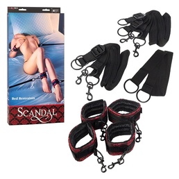 Scandal Bed Restraints at The Love Boutique, Online Adult Toys Store