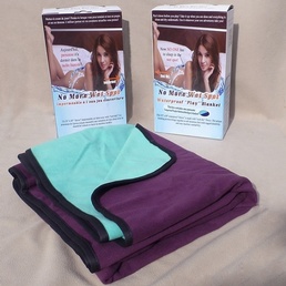 Shop Online for No More Wet Spot Blanket, Purple/Turquoise at Adult Toy Store - The Love Boutique