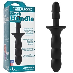 Vac-U-Lock Handle, Black at Sex Toy Store Canada, The Love Boutique