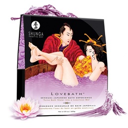 Shunga Lovebath, Sensual Lotus at Sex Toy Store Canada, The Love Boutique