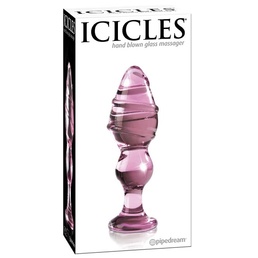 Shop Online for Icicles Glass Butt Plug Tongue Dinger at Adult Toy Store - The Love Boutique