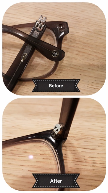 Broken Bridge Repair Services Burnaby by Hannam Optical Inc. - Eyeglass Repair Store
