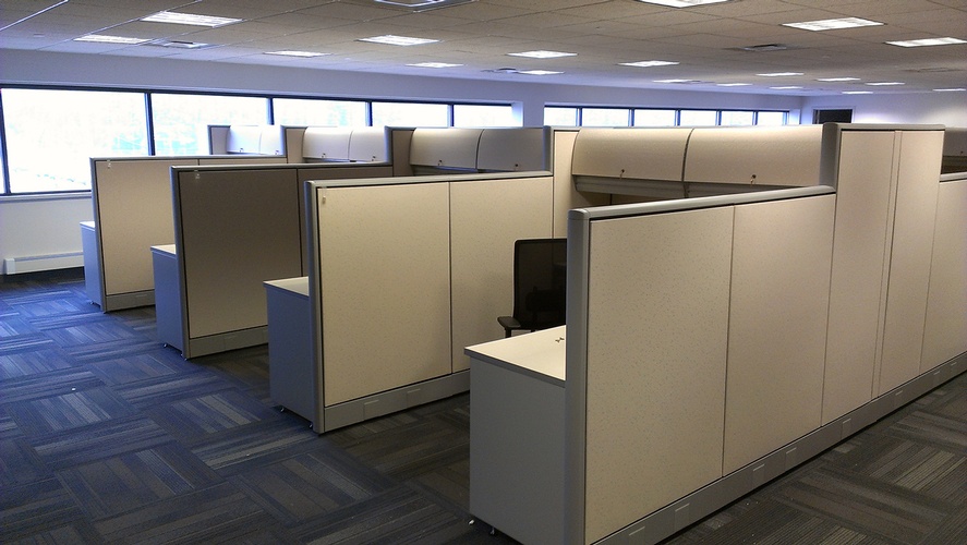 Office Cubicals by Architecture Firm Washington DC - Nesmith Design Group