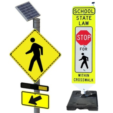 Pedestrian Crossing Safety Supplier Throughout Florida and the Southeastern United States - Transportation Solutions and Lighting, Inc.